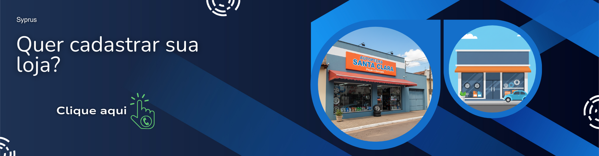 Banner - cadastre sua loja